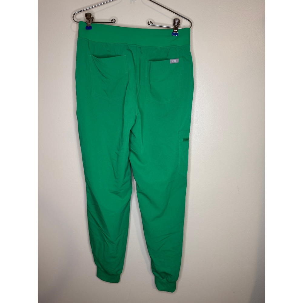 FIGS Zamora Jogger Scrub Pants Womens Small Kelly Green FIONx 1000208 Medical - Picture 5 of 5